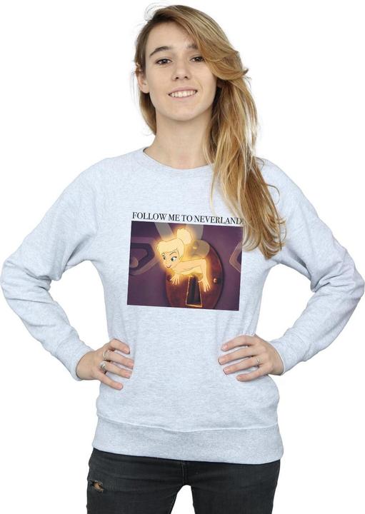 Actual product image Disney Womens/Ladies Tinker Bell Follow Me Sweatshirt (XXL)