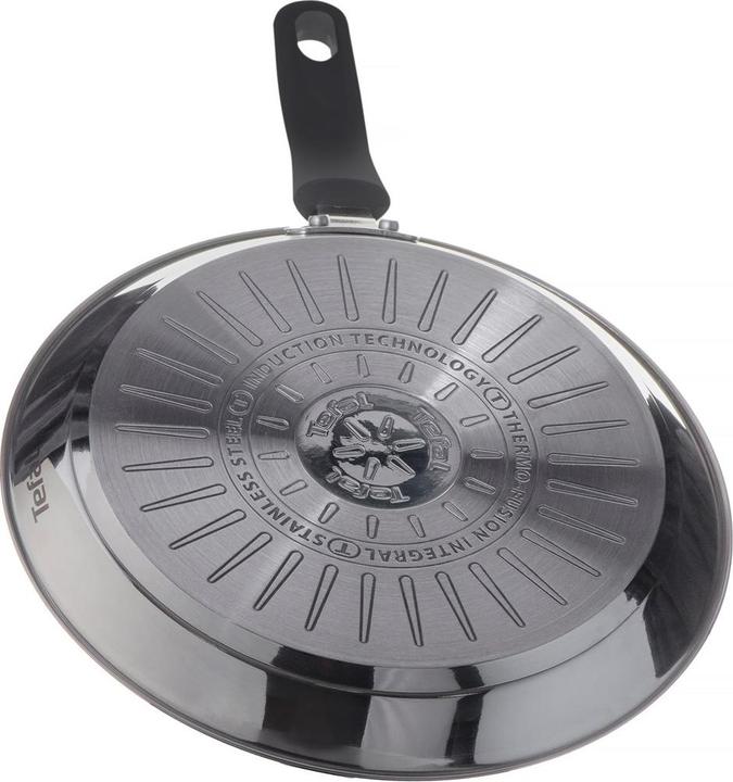 Actual product image Tefal Pancake pan Emotion E30038 (25 cm, Crêpe pan, Aluminium, Stainless steel)