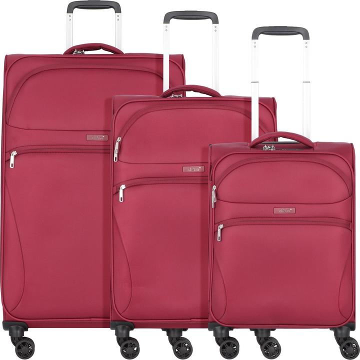 Image du produit D&N Travel Line 9104 Ensemble de valises à 4 roulettes 3 pièces (203 l, XL (à partir de 115l))