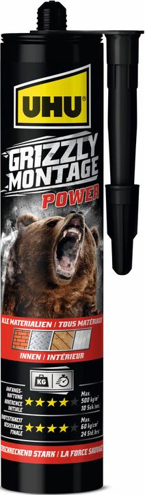 Immagine prodotto UHU Potenza di montaggio Grizzly (360 g, 1100 ml)