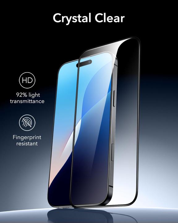 Produktbild ESR Armorite Displayschutz (1 Stück, Apple iPhone 16 Plus)