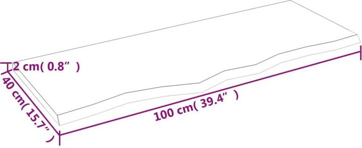 Immagine prodotto VidaXL Emerald (100 x 40 x 2 cm)