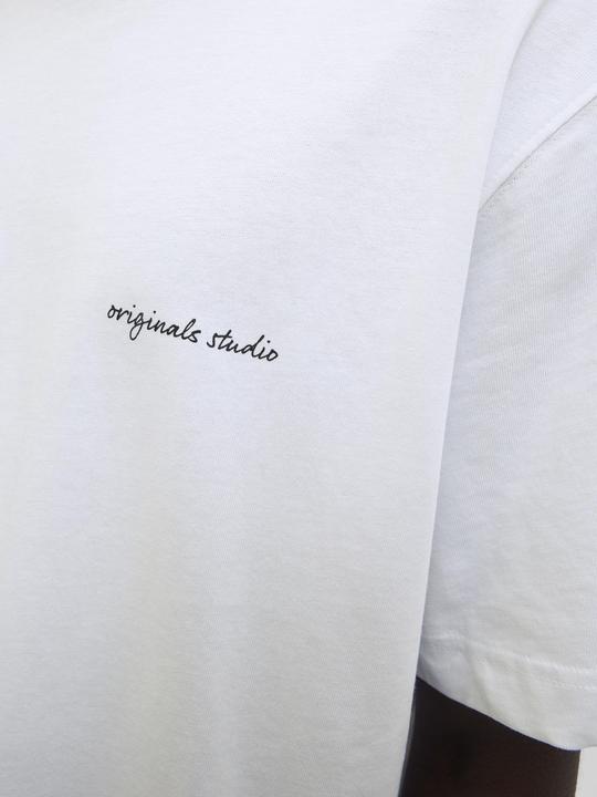 Actual product image Jack & Jones Rückenprint Rundhalsausschnitt T-shirt T-shirt (M)