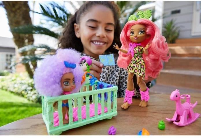 Image du produit Cave Club Coffret Baby Sitting Fernessa - Mini-poupée - 4 ans et +