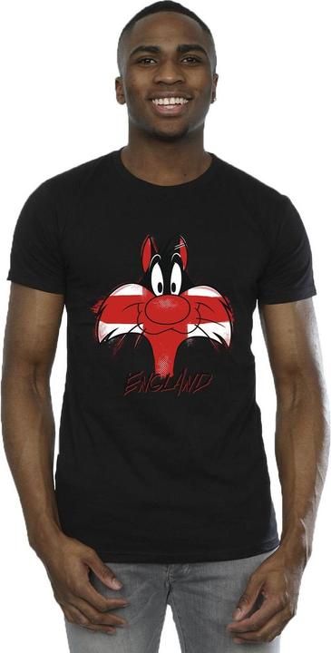 Immagine prodotto Looney Tunes Sylvester England Face Maglietta Uomo (3XL)