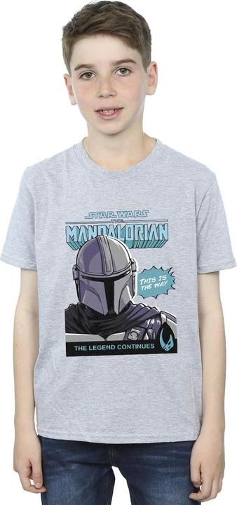 Image du produit Star Wars - T-shirt MANDO COMIC COVER - Garçon (152, 158)