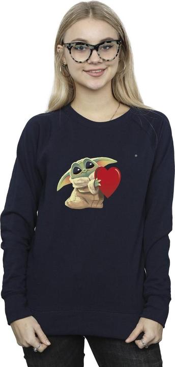 Produktbild Star Wars The Mandalorian The Kids With Heart Sweatshirt (L)