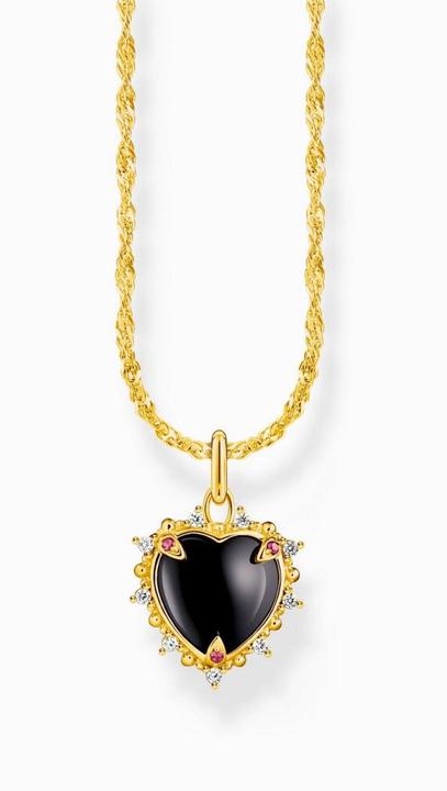 Produktbild Thomas Sabo Kette mit Anhänger Heart Romance (925er Silber, 40 - 45 cm)