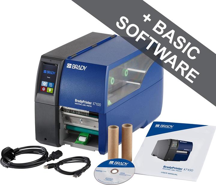 Immagine prodotto Brady Stampante i7100-300-P-UK Stampante a trasferimento termico larghezza massima 110 mm 300 dpi USB -