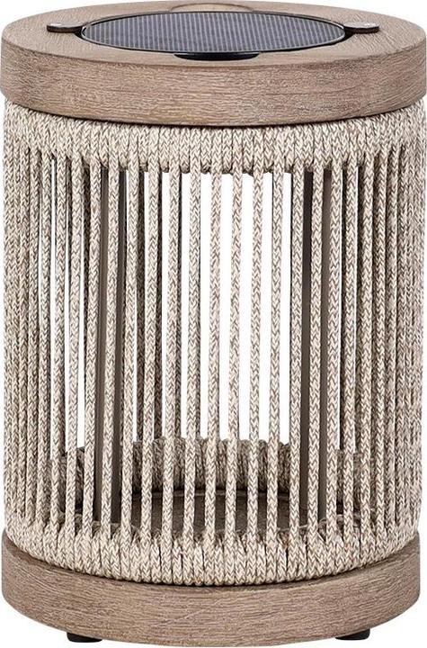 Produktbild Les Jardins Solar-Tischleuchte Rop&Strip TECK063 (200 lm, IP55)