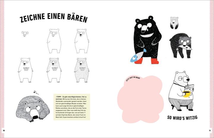 Produktbild Witzige Tiere zeichnen