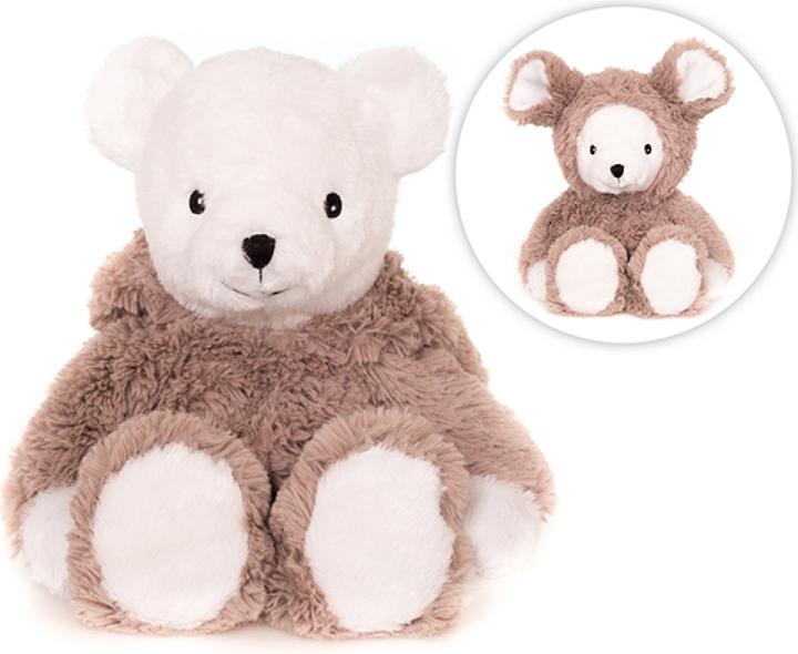 Immagine prodotto Habibi Peluche orso del topo con cappuccio (30 cm)