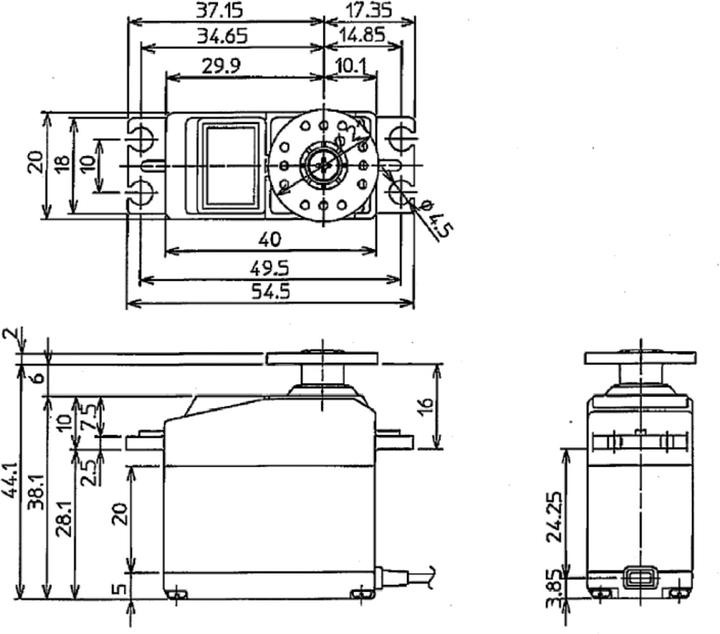 Actual product image Futaba Servo Aircraft A301