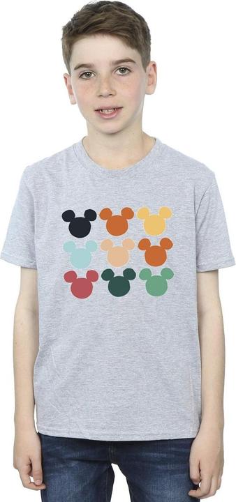 Produktbild Disney Mickey Mouse Heads Square TShirt Jungen (152, 158)