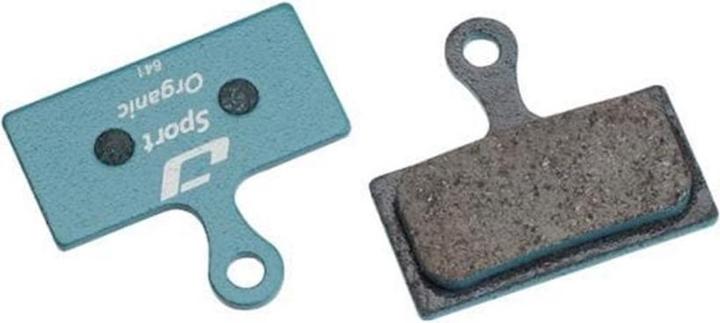 Jagwire Bremsbeläge Sport Organic Blau (Shimano, Tektro, TRP, Organisch (Resin))