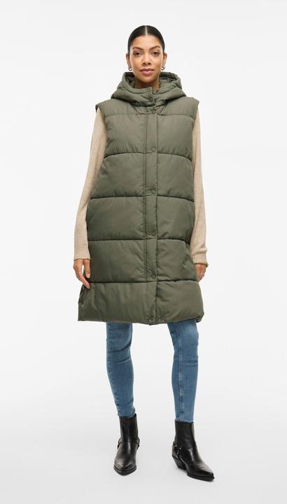 Actual product image Vila Long lined waistcoat (36)