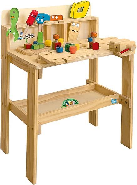 Beluga Werkzeugbank Holz gross