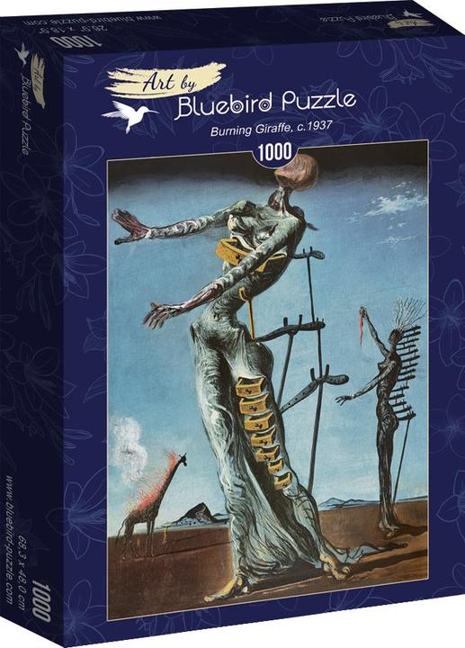 Bluebird 1000 Salvador Dali, Flaming Giraffe, 1937 (1000 pieces)