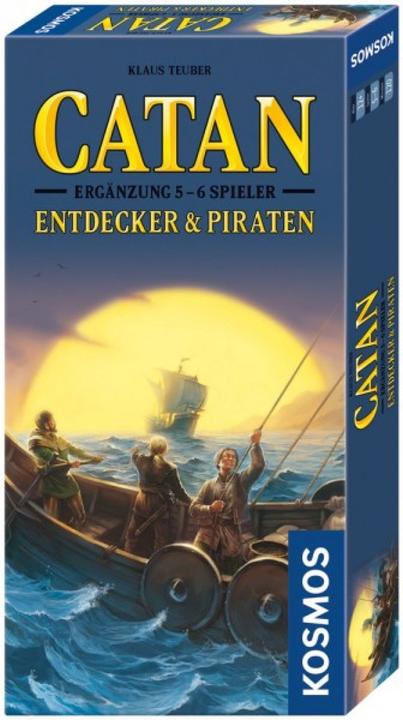 Produktbild Kosmos Die Siedler von Catan - Ergänzungs-Set zu Entdecker & Piraten (Deutsch)