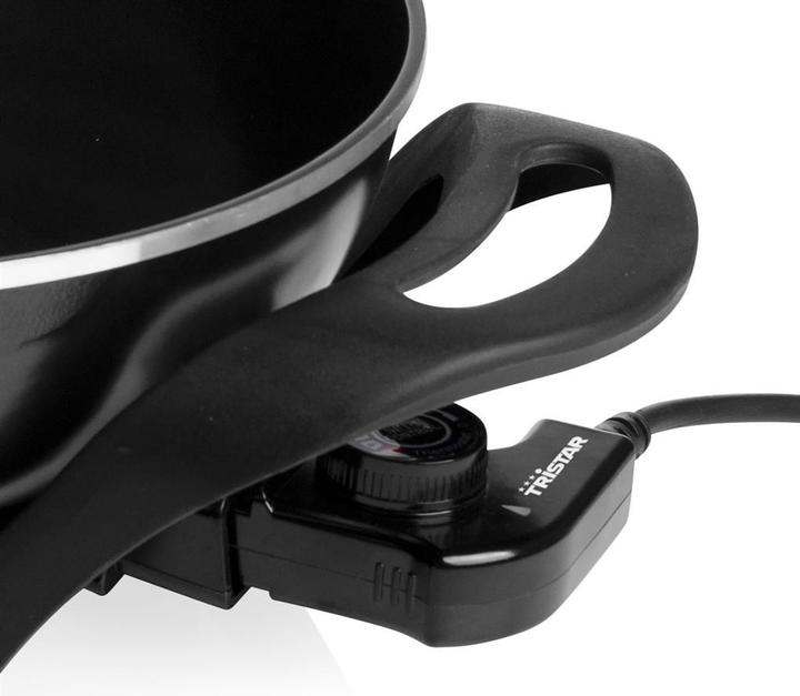 Actual product image Tristar Electric grill pans (33 cm, Wok, Stainless steel)