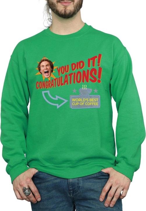 Produktbild Elf World's Best Coffee Sweatshirt (S)