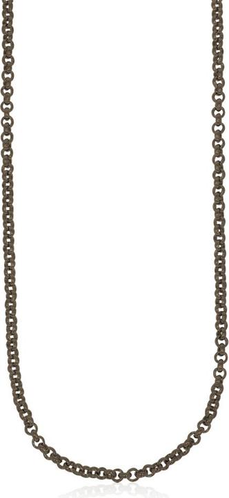 Actual product image Xen Heirloom necklace 80 cm long in 925 silver black rhodium (925 Sterling silver, 80 cm)