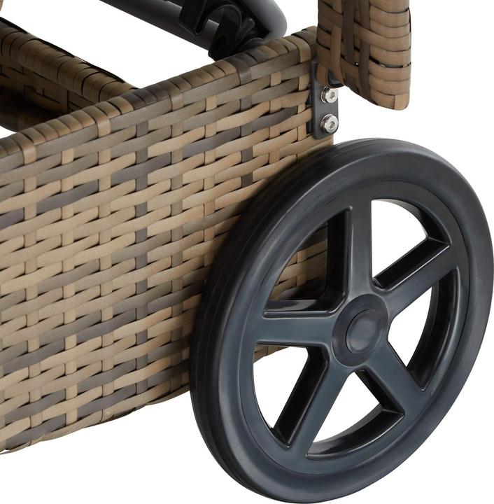 Actual product image tectake Sonnenliege (200 cm)