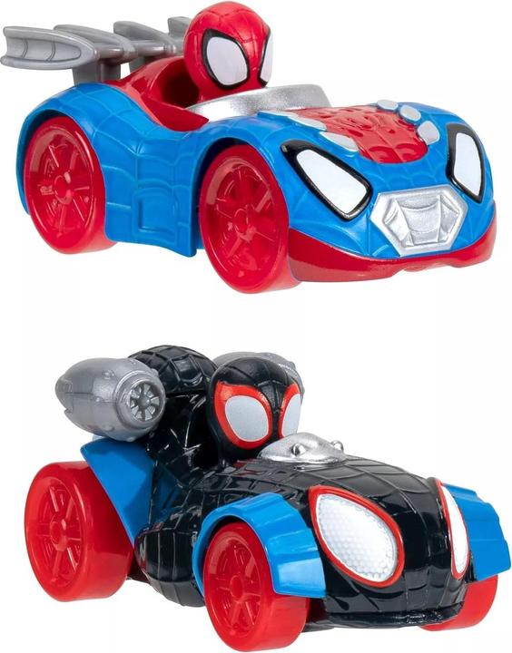 Actual product image Jazwares Spidey Metal City Track Set