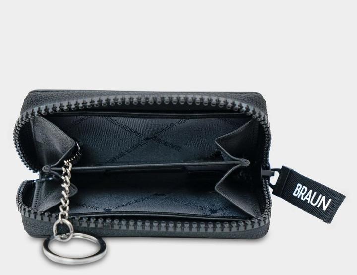 Actual product image Braun Büffel Capri wallet RFID protection leather 11 cm