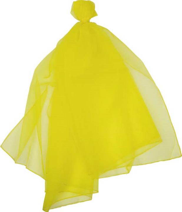 Image du produit Goki Foulard en mousseline de soie, jaune