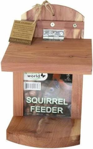 Image du produit Wildlife World Mangeoire pour écureuils, 23 x 17 x 19 cm, FSC Mix