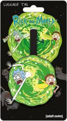 Produktbild Pyramid RICK & MORTY - Portal - Etiquette de bagage '10x18'