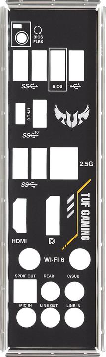 Produktbild ASUS TUF GAMING B550-PLUS WIFI II (AM4, AMD B550, ATX)