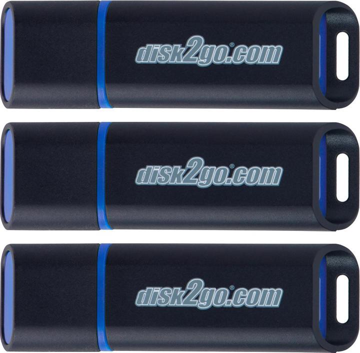 Disk2go USB-Stick (32 GB, USB 3.0, USB 2.0)