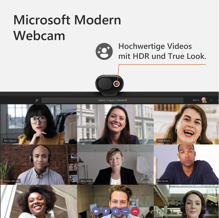 Image du produit Microsoft Webcam moderne (2 Mpx)