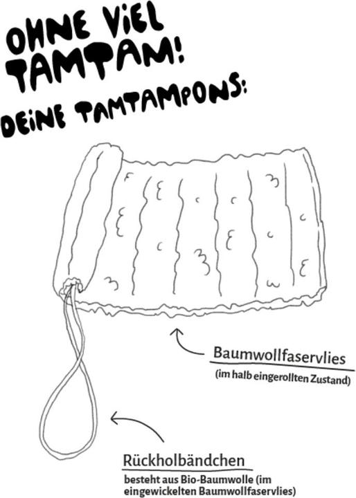 Actual product image Einhorn Condoms Bio-TamTampon Super 2022 (16 x)