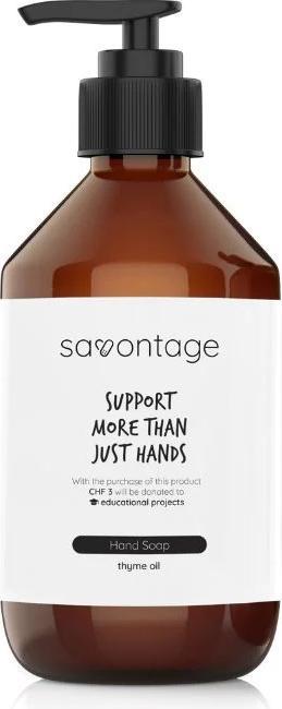 Immagine prodotto Savontage Sapone per le mani all'olio di timo, 500 ml (Sapone liquido, 500 ml)