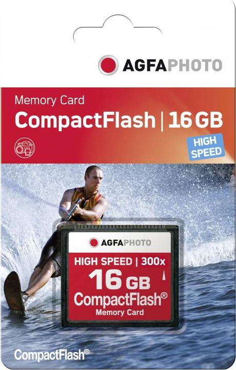 Actual product image AGFAPHOTO Compact Flash 16GB High Speed 300x MLC (16 GB, CF)