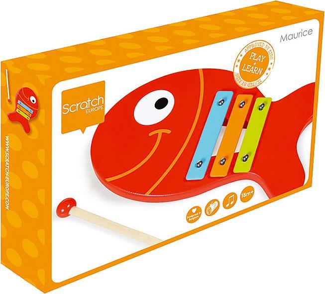 Produktbild Scratch Holzxylophone Fisch