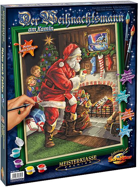 Produktbild Schipper MNZ Weihnachtsmann am Kamin