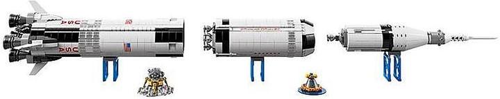 Immagine prodotto LEGO NASA Apollo 11 Saturn V (21309, LEGO Ideas, Set LEGO rari)
