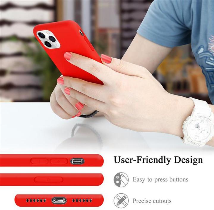 Immagine prodotto Cadorabo Copertura della cassa del silicone liquido TPU (Apple iPhone 11 Pro)