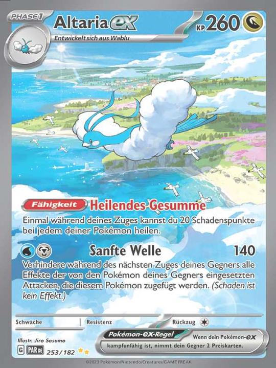 Actual product image Pokémon Paradox Rift (German, Booster Pack)