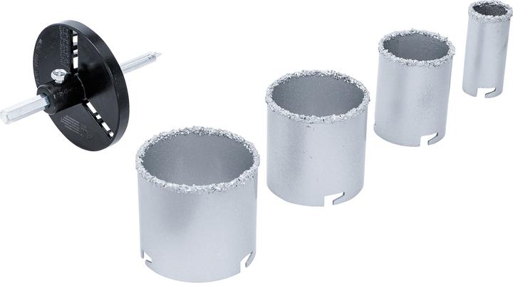 Image du produit BGS Jeu de scies cloche de forage 33 - 73 mm 6 pièces (33, 53, 67, 73 millimètres)