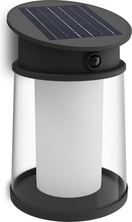 Produktbild Philips Lighting Juda 929004633201 Solar-Aussenwandleuchte 3.2 W Warmweiss Schwa (470 lm, IP44)