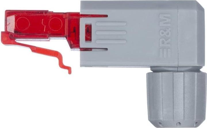 R&M Spina FM45 Cat. 6A, 90°, 1 pezzo, grigio (Connettore del cavo di rete)