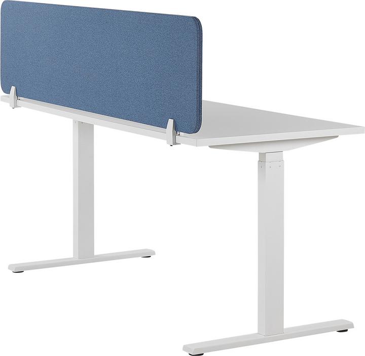 Image du produit Beliani Cloison de bureau bleu 130 x 40 cm WALLY (130 x 40 cm)