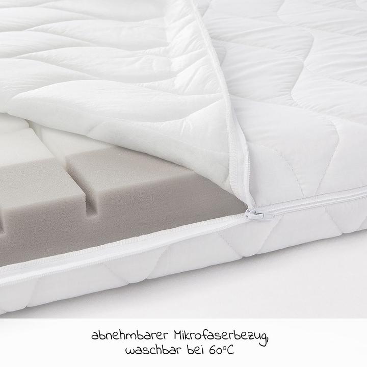 Produktbild Julius Zöllner 4-tlg. Matratzen-Set für Kinderbett 70x140cm - Babymatratze Babymatratzen & Kindermatratzen (70 x 140 x 10 cm)