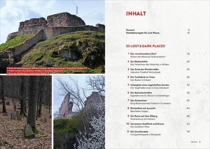 Immagine prodotto Lost & Dark Places Odenwald (Tedesco, Cornelia Lohs, 2023)