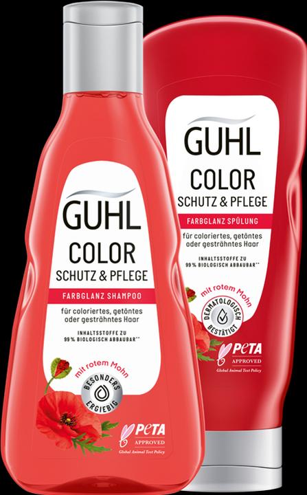 Actual product image Guhl Color Schutz & Pflege Shampoo (250 ml, Liquid shampoo)